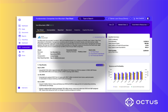 Liquid Credit Fundamentals data | Octus